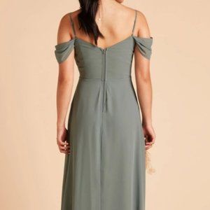 Birdy Grey Bridesmaid Dress DEVIN CONVERTIBLE DRESS CHIFFON SEA GLASS (m)